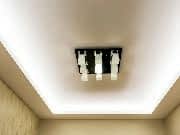 Закарнизная светодиодная подсветка и люстра